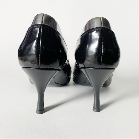 Black and silver Lanvin high heels. Designer shoes size 38.5 - Picture 2 of 11